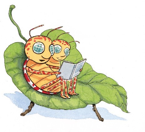 Bugs Reading on a leaf